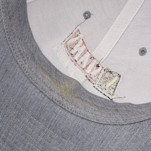 St Stans Est 1984 Beer Brewery Gray White Snapback Trucker Hat Embroidered Logo - Picture 11 of 11